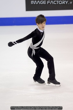 2013-03-02 Milano - World Junior Figure Skating Championships 0066 Chih-I Tsao TPE